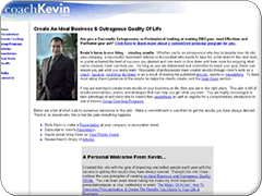 Coach Kevin website